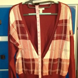 Cardigan button down